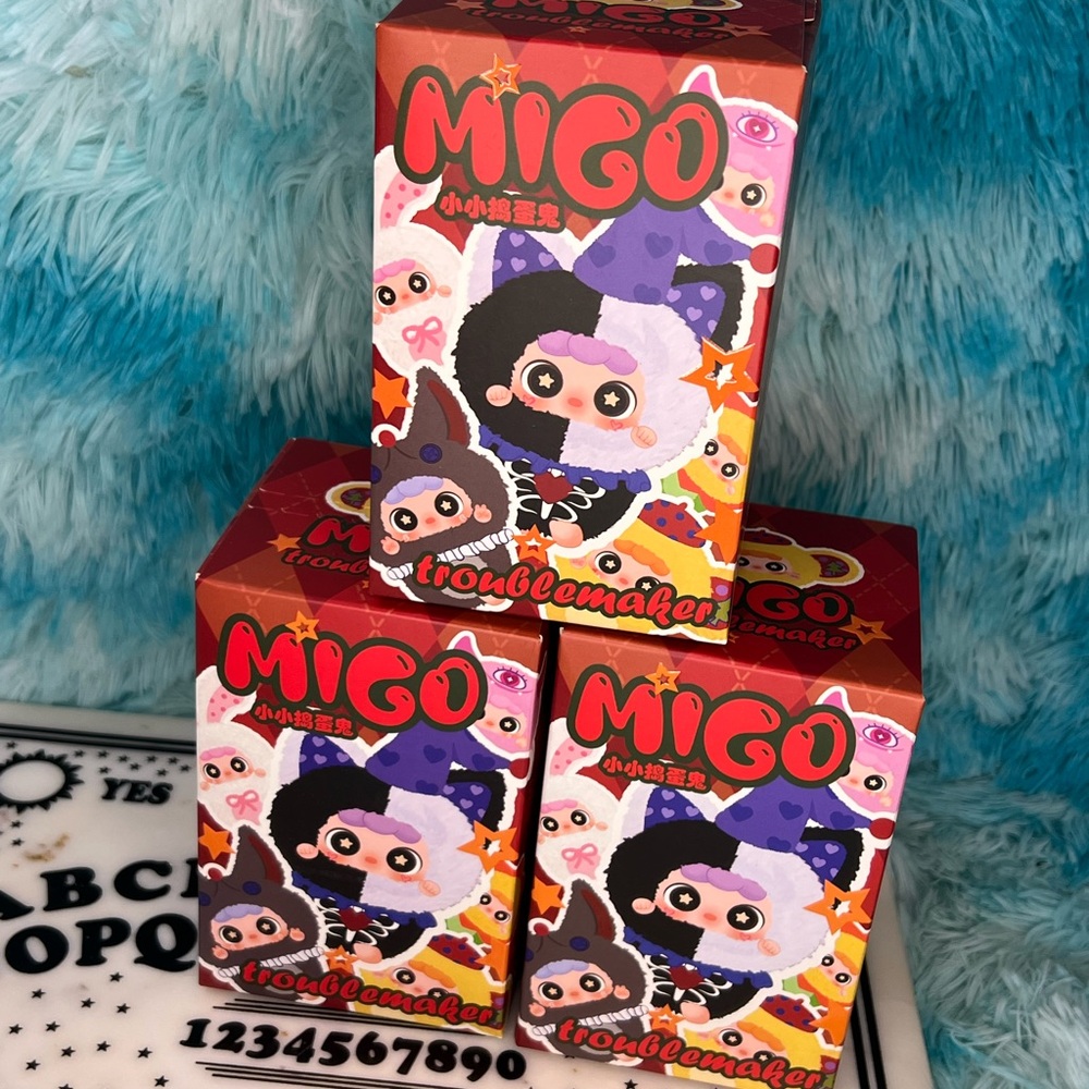 HAPPY GHOST MIGO TROUBLEMAKER BUNDLE THREE BLIND BOXES